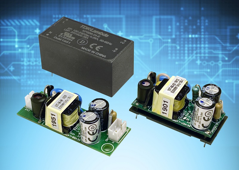 Cost effective 5 to 25W board mount Class II power supplies